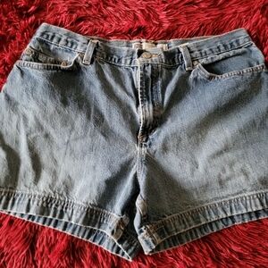 Classic Blue Denim Women's Shorts